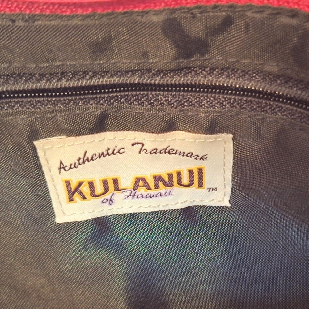Rare Vintage Authentic kulanui Of Hawaii Embroidery Shoulder Bag Purse - Picture 6 of 6